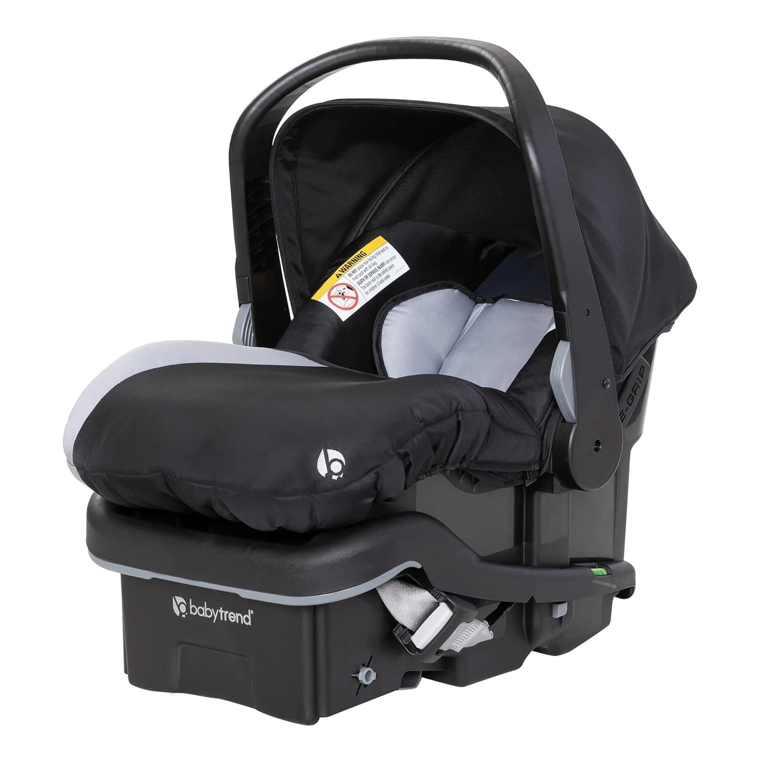 Baby Trend Infant and Toddler Double Stroller & Car Seat Combo, 2 Pc Set, Stormy - Lightweight and Compact Travel Stroller and Carseat Tandem for Babies, Infants, and Toddlers