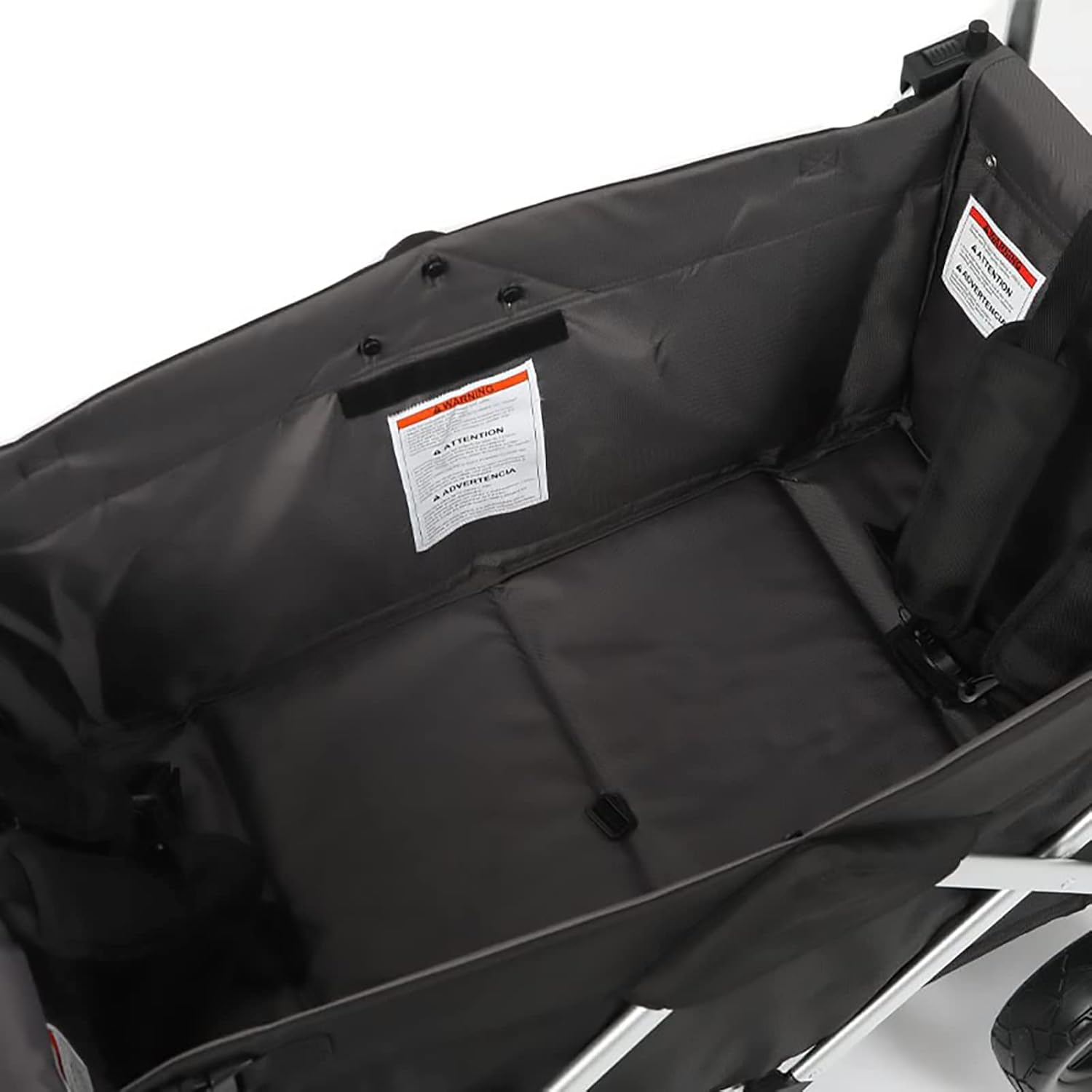 Keenz 7S 2.0 Stroller Wagon - Foldable, Double Stroller for Infant and Toddler, Safe Kids Wagon with Sun Protection and 5-Point Harness, Ideal for Trips, Beach, Park - Fully Loaded with Accessories