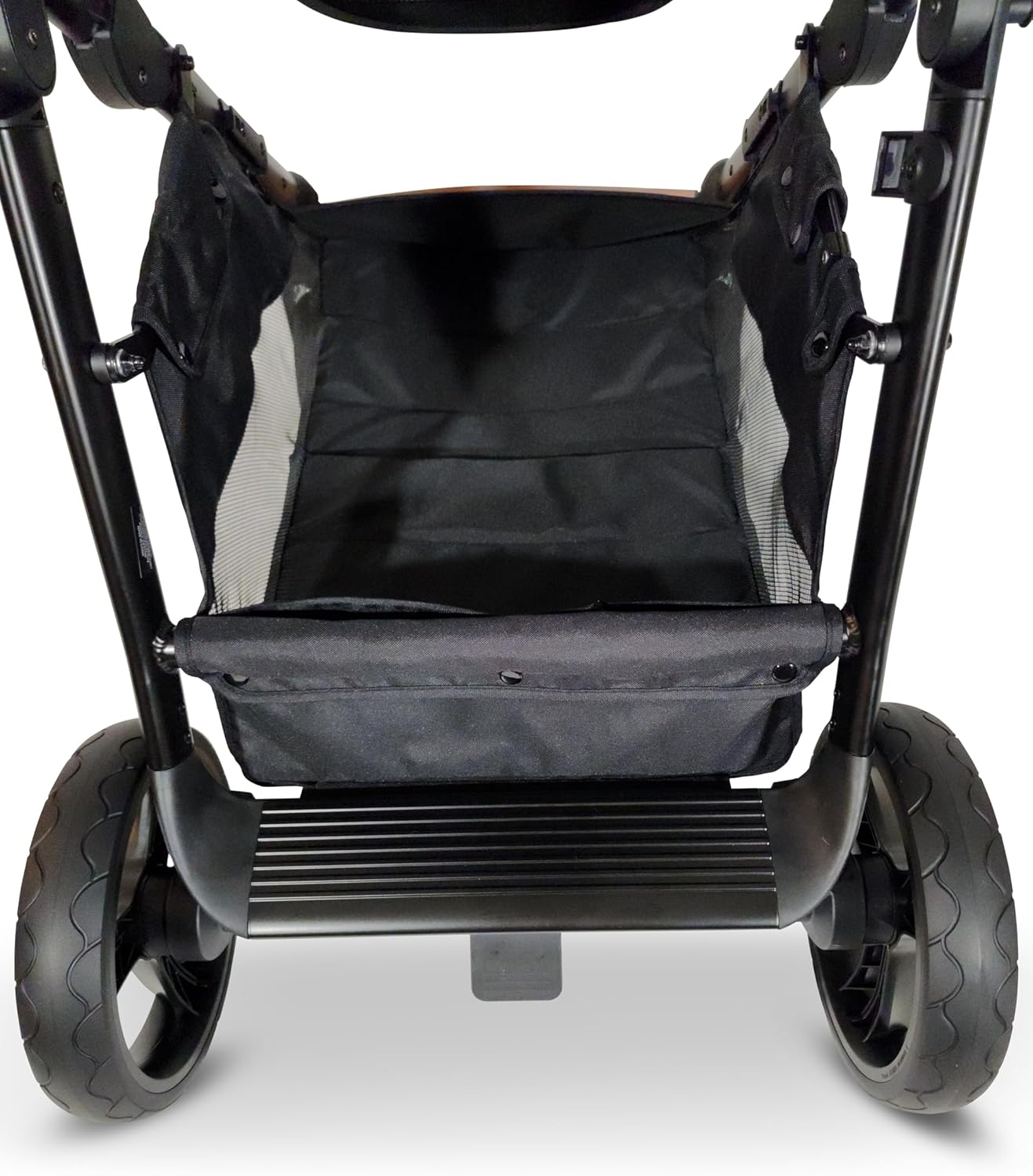 Venice Child Midnight Ventura Single to Double Sit-and-Stand Stroller & 2nd Toddler Seat (Package # 3)